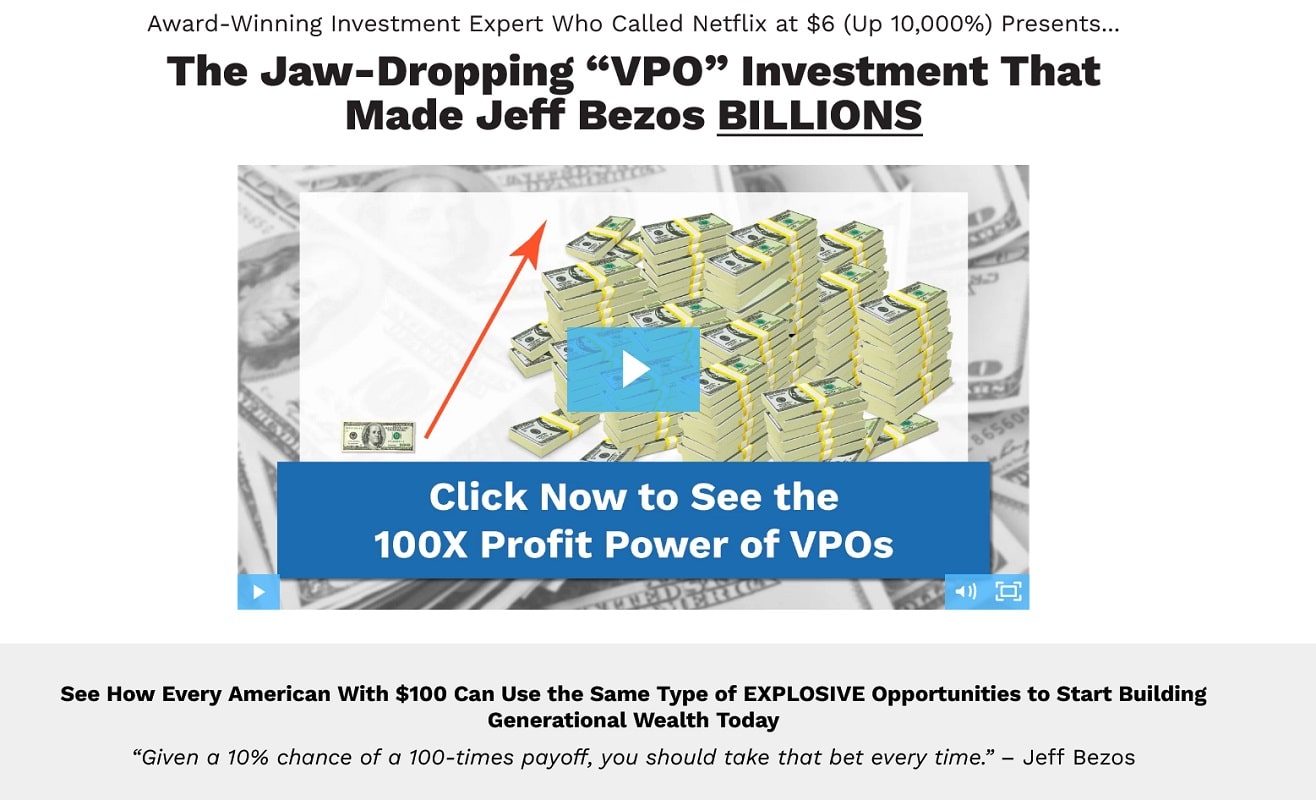 What Is Andy Snyder's Jaw-Dropping VPO Investment That Made Jeff Bezos BILLIONS?
