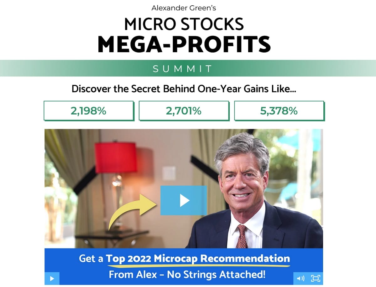 Alex Green $6 Microcap Stock