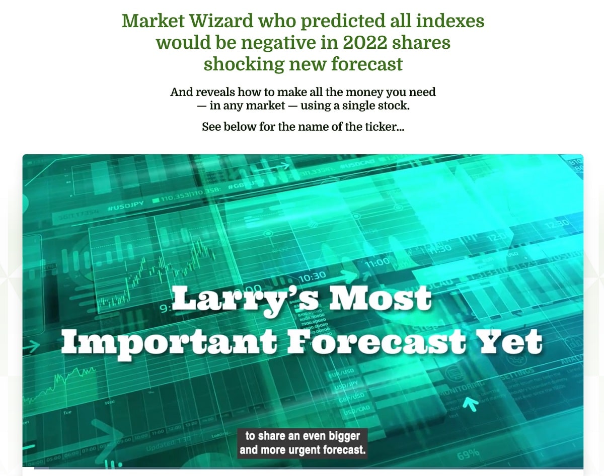 Larry Benedict One Ticker Trader Review by Real Member